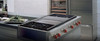 ICBSRT484CG - 120cm 4 Burner LPG Cooktop with Infrared Chargrill and Teppanyaki Plate - Stainless Steel