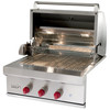 ICBOG30 - 76cm Built-In Outdoor NatGas 3 Burner Grill BBQ - Stainless Steel