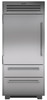 ICBPRO3650 - 660L Built-In PRO Bottom Mount Refrigerator, Internal Ice Maker - Stainless Steel, Right Hinge