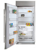 ICBBI36FSTHLH - 704L Built-In Classic Freezer with Internal Ice Maker, Tubular Handle - Stainless Steel, Left Hinge