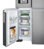 WQE6870BA - 680L 4 Door French Door Fridge, Ice & Water - Dark Stainless Steel (Ex Display Only)