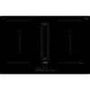 PVQ731F15E - 71cm Series 6 Induction 4 Zone Cooktop with Integrated Ventilation - Black