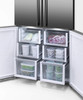 RF605QDVB2 - 538L Quad Door Refrigerator - Black Stainless Steel