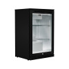 ALFC1BLK840 - 118L Alfresco Single Anti-Condensation Glass Door Drink Chiller - Black