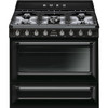 TRA90BLP9 - 90cm Victoria Pyrolytic Freestanding Cooker, Separate Grill - Black