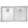 MOA360D - Abey Montego Double Bowl Sink - Stainless Steel