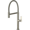 29811BN - Gessi Emporio Pull Out Kitchen Mixer Tap - Silver