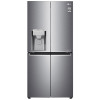 GF-L570PL - 570L Slim French Door Fridge with Ice & Water - Stainless Steel