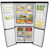 GF-L570MBNL - 570L Slim French Door Fridge with Non Plumbed Ice & Water - Matte Black