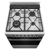 WFE616DSC - 60cm Freestanding Cooker with AirFry and Wok Burner - Dark Stainless Steel