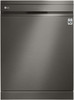 XD3A25BS - 60cm Freestanding QuadWash - Dishwasher with TrueSteam - & Cutlery Rack - Black Stainless