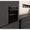 B57CR22G0B - 60cm Multifunction Slide&Hide Oven with Pyrolytic Cleaning - Graphite Grey