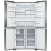 RF605QZUVB1 - 538L Quad Door Refrigerator with Ice & Water - Matte Black Glass