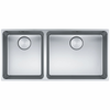 MYX2205034FPCSBL - Franke Mythos Double Bowl 3 Way Installation Sink with Accessories