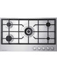 CG905DX1 - 90cm Gas on Steel 5 Burner Cooktop, Includes Wok Burner - Stainless Steel