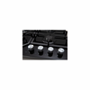 ECT600GBK2 - 60cm Gas on Glass Cooktop - Black