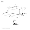 DGE7970HB - 86cm Integrated Rangehood - Dark Stainless Steel