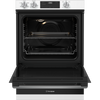 WVE6565WD – 60cm Multi-Function Oven with Separate Grill –  White