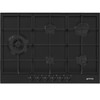 PX375LMBAU – 72cm Classic 4 Gas+Wok Cooktop – Matte Black