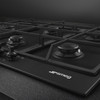 PX375LMBAU – 72cm Classic 4 Gas+Wok Cooktop – Matte Black