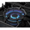 WHG959BD - 90cm 5 Burner Gas Cooktop - Black Glass