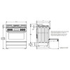Beko 90cm Dual Fuel Freestanding Oven/Stove Stainless Steel