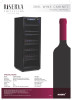 Husky Riserva 128 Bottle Single Zone Wine Cabinet 