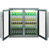 NAPDD - 190L Double Door Alfresco Fridge - Stainless Steel