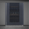 CVI138RG - 38 Bottle Dual Zone Built Under Wine Cabinet  - Grey