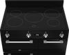 BRC916IMB - 90cm Rangecooker with Induction Cooktop – Black