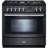 PROP90FXPDFSLCH - Professional+ Fxp 90cm Slate Pyrolytic Dual Fuel Freestanding Cooker  -  Slate