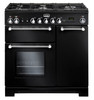 KCH90DFFBLCH - 90cm Freestanding Dual Fuel Oven/Stove -  Black