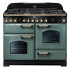 CDL110DFMGBR - 110cm Classic Deluxe Freestanding Dual Fuel Oven/Stove -  Green