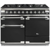 ELS110DFCBN - 110cm Elise Freestanding Dual Fuel Oven/Stove - Black