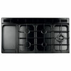 NEXSE110DFBLCH - 110cm Nexus Series Freestanding Dual Fuel Oven/Stove  - Black