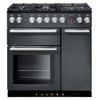 NEX90DFSLCH - 90cm Freestanding Dual Fuel Oven/Stove  - Grey