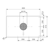 PUXU2R Pure Rough 83cm Induction Cooktop with Integrated Cooktop Extractor