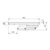 PUXU2R Pure Rough 83cm Induction Cooktop with Integrated Cooktop Extractor
