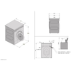 W5096RLTAU 9kg Steel Seal Front Load Washing Machine