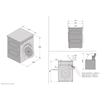 W7956XLWAU 9.5kg Steel Seal Front Load Washing Machine
