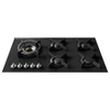 HG8954MGD1 90cm Natural Gas 5 Burner Cooktop with Fusion Volcano Burner