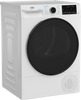 BDPB803SW 8 kg Sensor Controlled Wifi Connected Heat Pump Tumble Dryer with Steam