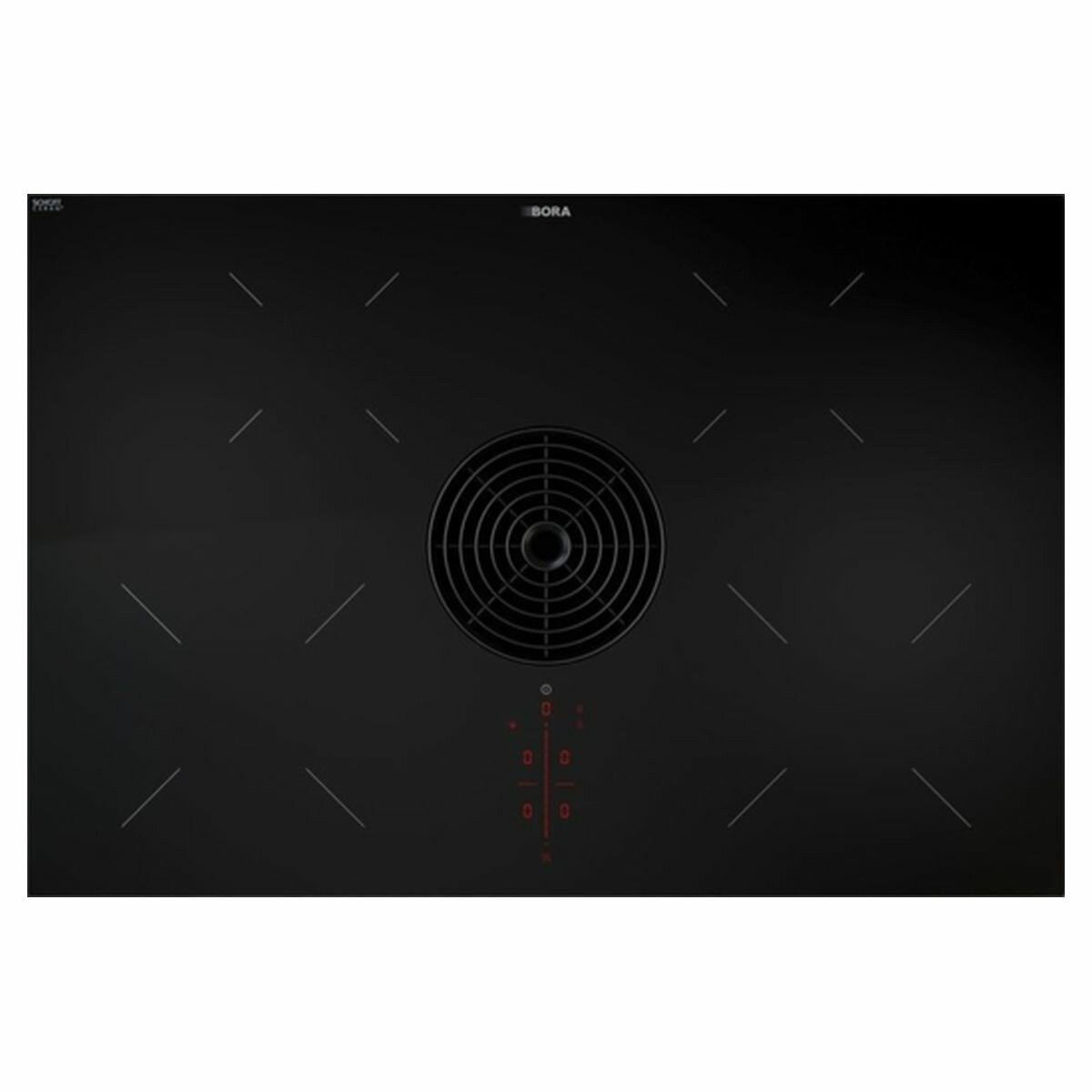 PURA - 76cm Pure Induction Cooktop with Externally Ducted Integrated ...