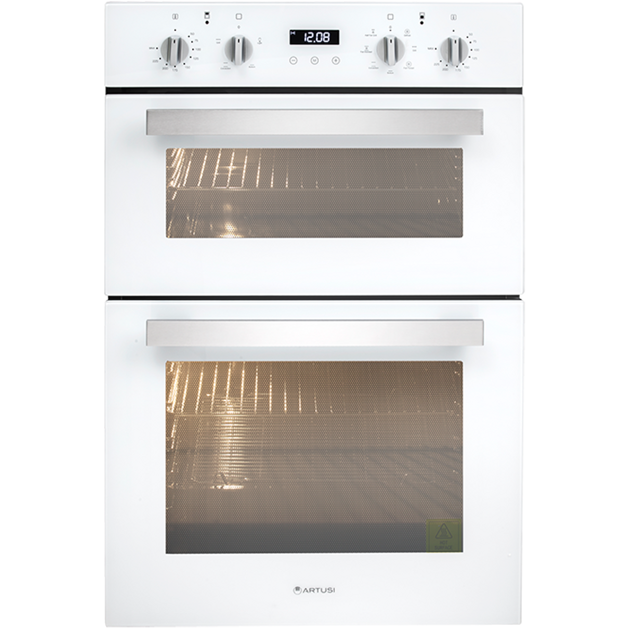 CAO888W - 60cm Built-In Multi Double Oven - White