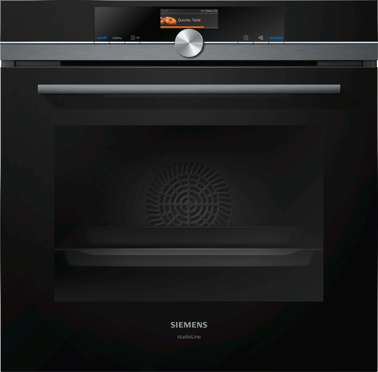 HM876G2B6A - 60cm IQ700 Multi Oven With Microwave And Pyrolytic Cleaning - Black Steel (Ex-Display)