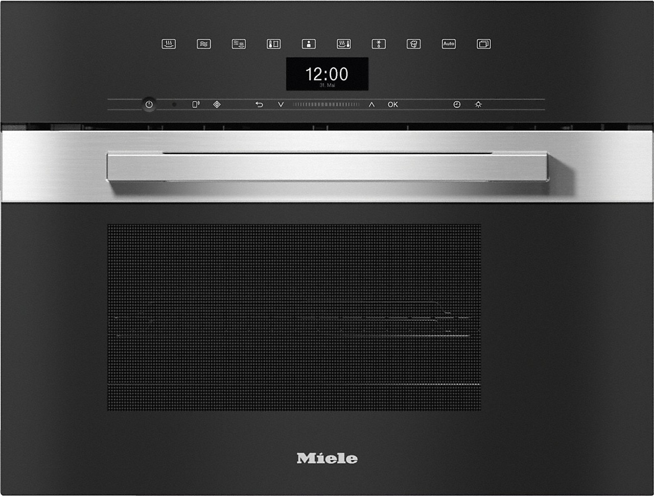 DGM 7440 - Steam Oven with Microwave in Clean Steel
