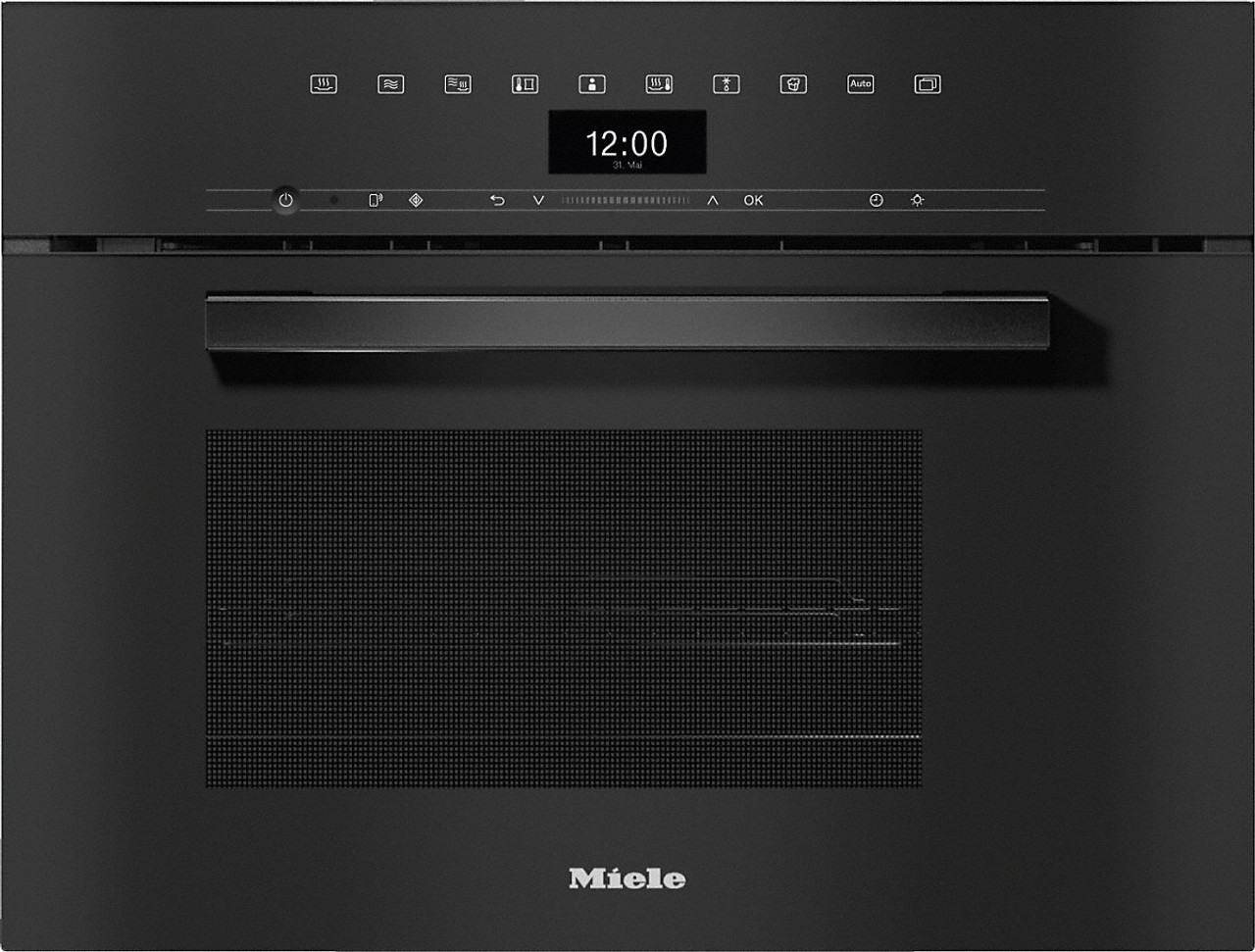 DGM 7440 - Steam Oven with Microwave in Obsidian Black