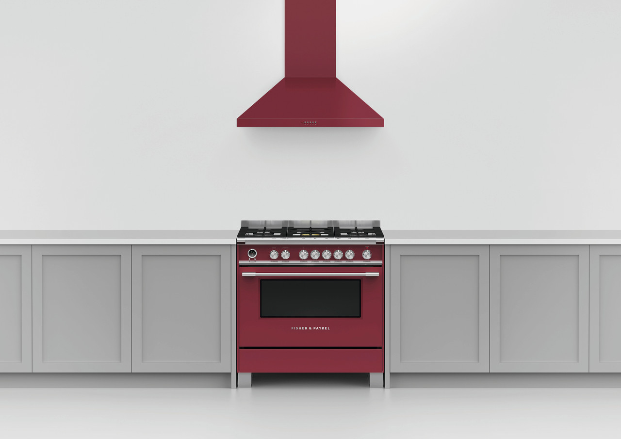 OR90SCG6R1 - 90cm Classic Style Freestanding Cooker, Pyrolytic Cleaning - Red