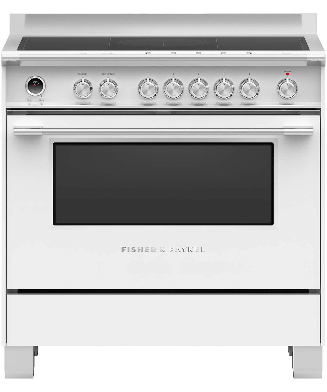 OR90SCI6W1 - 90cm Classic Style Freestanding Cooker, 4 Zone Induction, Pyrolytic Cleaning - White
