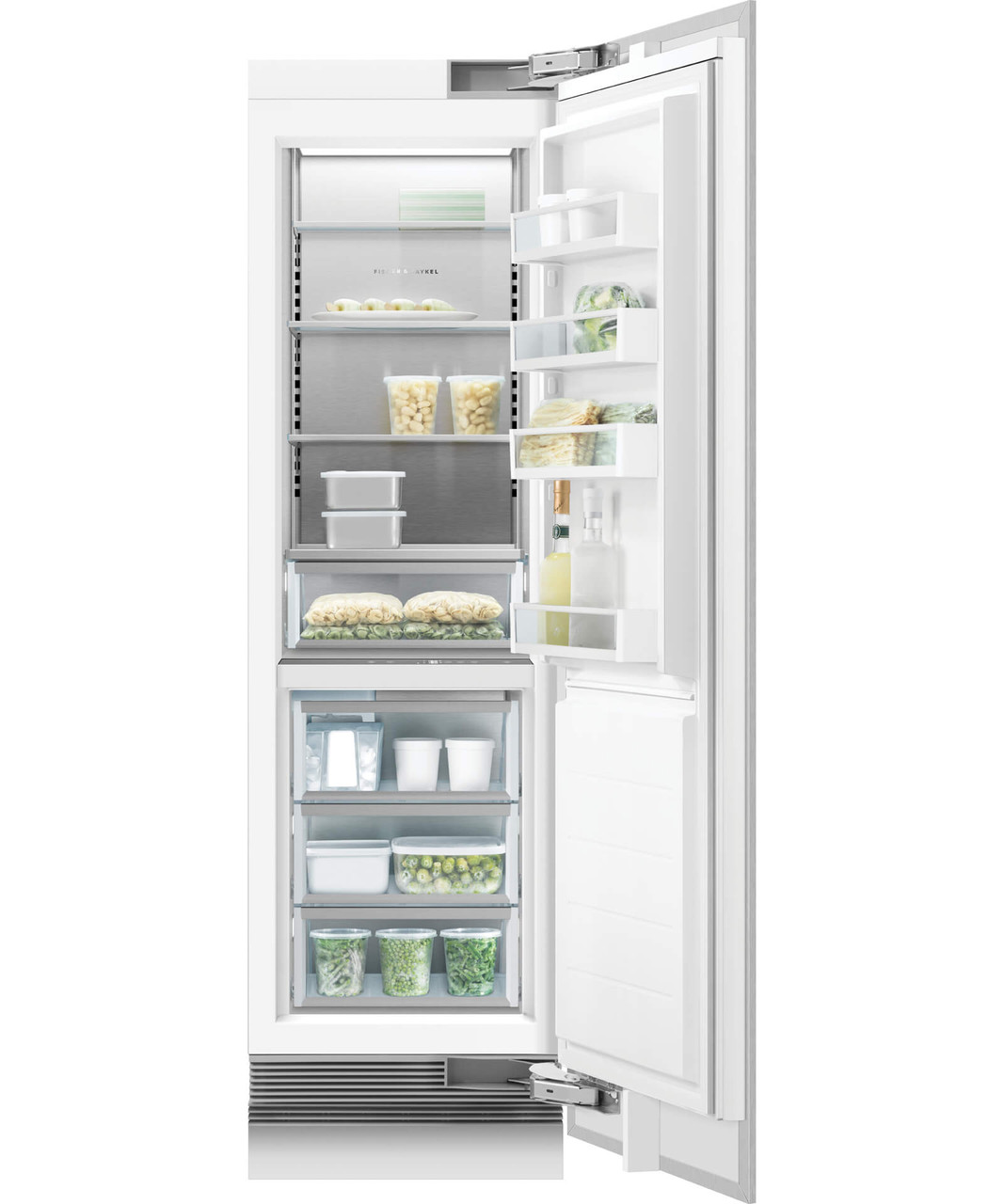 RS6121FRJK1 - 368L Integrated Column Freezer 610mm - Stainless Steel Interior, Right hinge